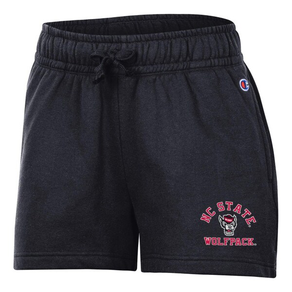 Black Ladies Powerblend Fleece Shor